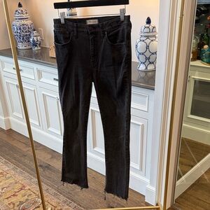 Madewell women’s Jean…cali denim crop…black…size 29